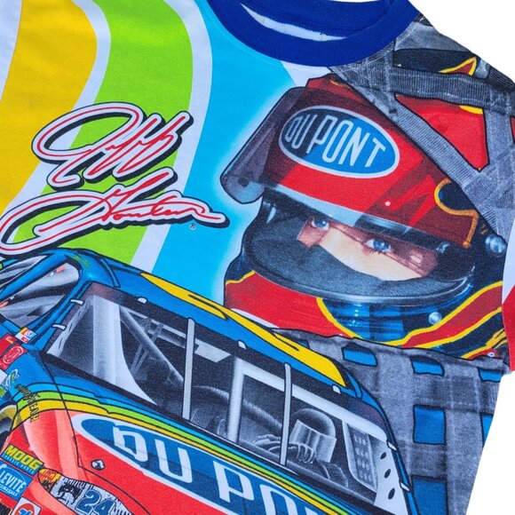 RARE Grail Jeff Gordon NASCAR Racing T-Shirt, All-Over Print, Size XL - Picture 4 of 15